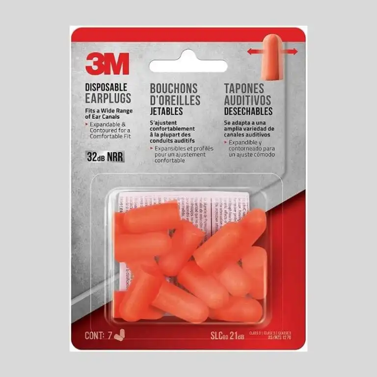 3M Safety Disposable Earplugs for Sleeping